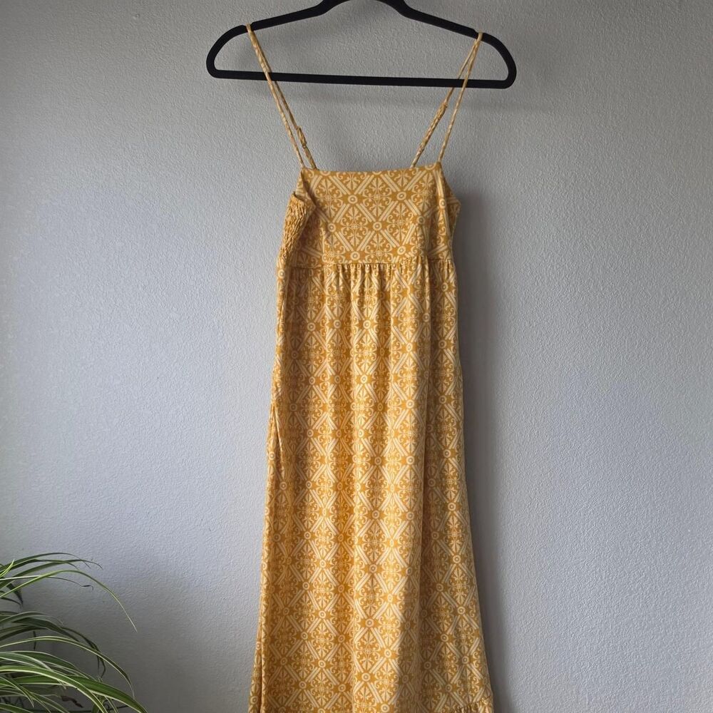 Mossimo Women's Yellow and Orange Dress